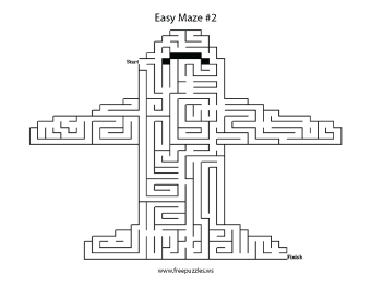 Easy Maze Puzzle #2