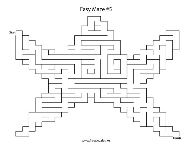Preview of Easy Maze 5