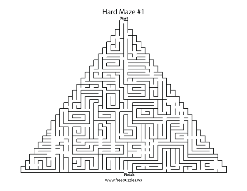 Preview of Hard Maze 1
