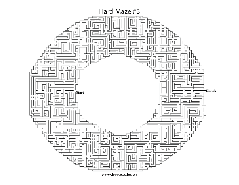 Preview of Hard Maze 3
