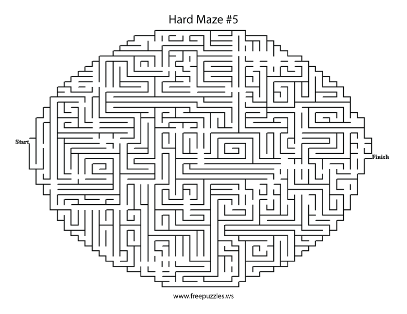 Preview of Hard Maze 5