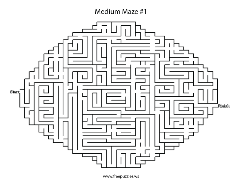 Preview of Medium Maze 1