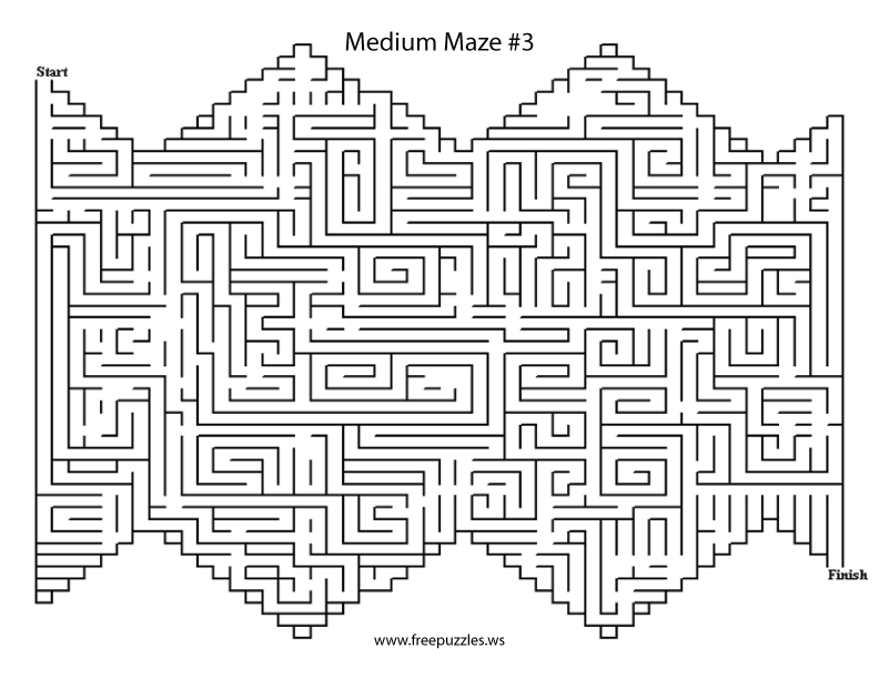 Preview of Medium Maze 3